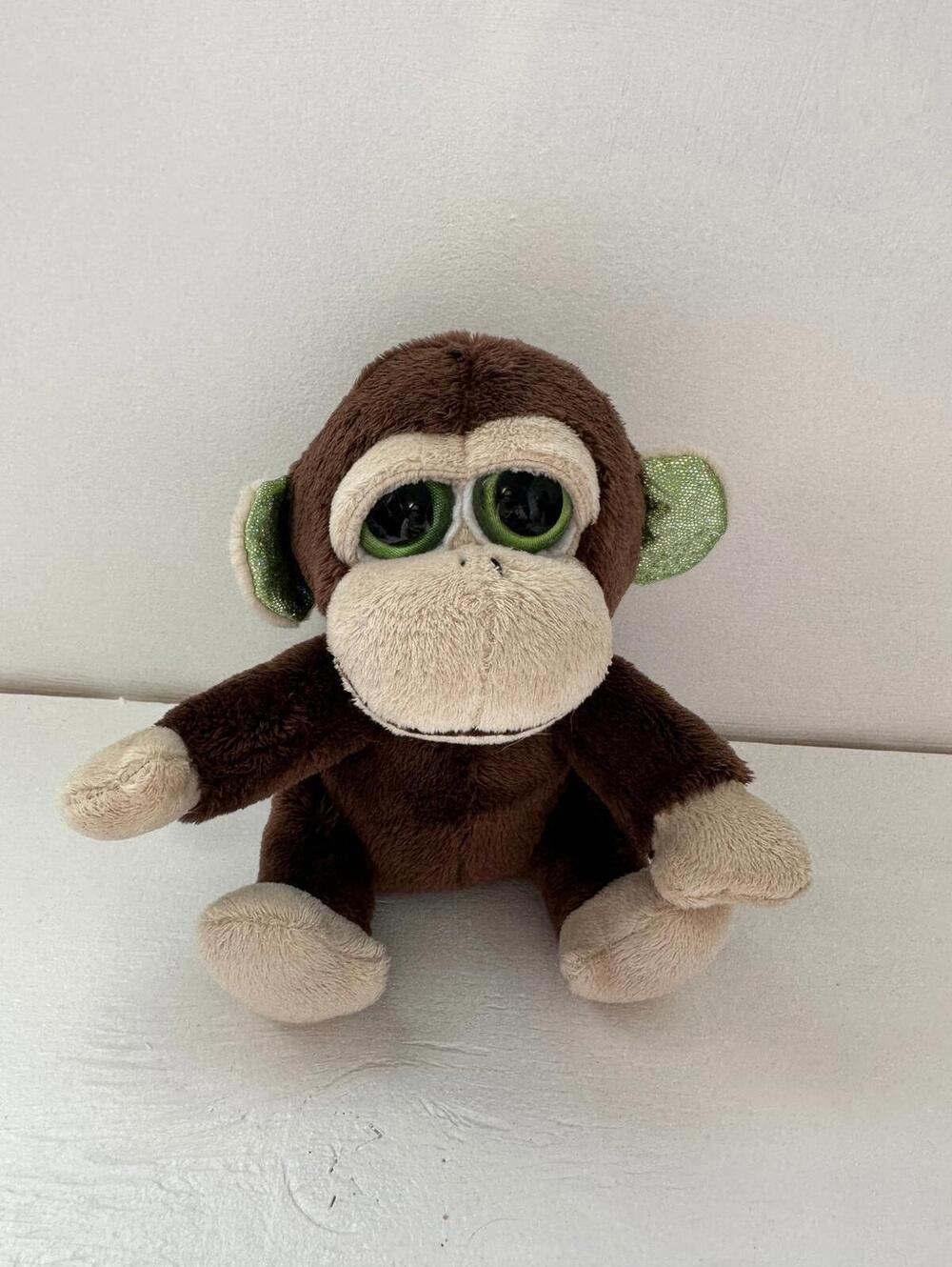 Russ βMochaβ the Monkey Green Ears, New withTag (5 inch)